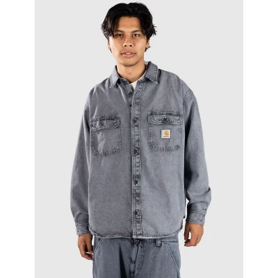 Kuva Carhartt WIP Tigan Shirt Jacket Smithtown Farkkutakki, Koko: XL, Black/blue fog