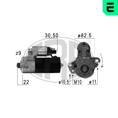 Kuva ERA 220683A Starttimoottori 12 2 9 VOLKSWAGEN: Touareg I