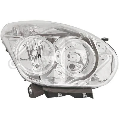 Kuva DIEDERICHS Priority Parts 3486080 Ajovaloumpio Oikea H7, H7/H1, H1 OPEL: Combo D Van / Farmari