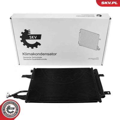 Kuva ESEN SKV 86SKV108 Ilmastoinnin Lauhdutin Vedenerottimella Alumiini 545mm
