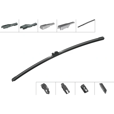 Kuva Pyyhkijänsulka Bosch 3 397 016 310 Flatblade pyyhinsulka (rungoton) Ohjaus vasemmalla