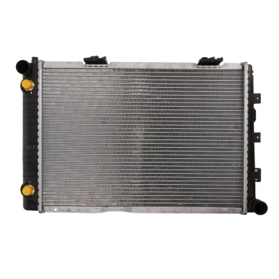 Kuva NRF 516574 Jäähdytin Alumiini 532 370 28 asennusosilla Jäähdytysrivat juotetut MERCEDES BENZ: W124 Sedan, Farmari, E sarja T modell