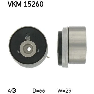 Kuva SKF VKM 15260 Kiristysrulla, Hammashihnat OPEL: Astra H Hatchback, Insignia A Sedan, G CC, CHEVROLET: Cruze FIAT: Stilo Hatchback