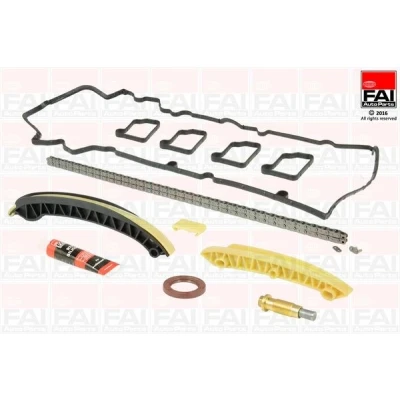 Kuva FAI AutoParts TCK101 Jakoketjusarja Tiivisteillä, ilman hammaspyöriä Yksinkertainen, Niittiketju MERCEDES BENZ: C sarja T modell, Sedan