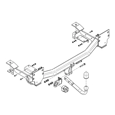 Kuva Vetokoukku, vakio Landrover RANGE ROVER III (l322) LAND OE