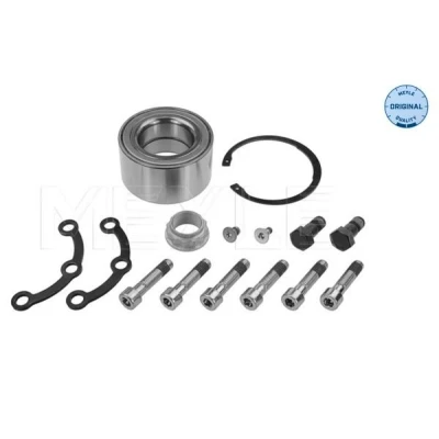 Kuva MEYLE 014 098 0022 Pyöränlaakerit Taka akseli, molemminpuolinen Asennusmateriaalilla ORIGINAL Quality 88 Kuulalaakeri MERCEDES BENZ: E sarja T modell