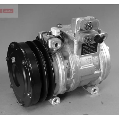 Kuva DENSO DCP99504 Ilmastoinnin Kompressori 10PA15C 12 PAG 46 R 134a magneettikytkimellä