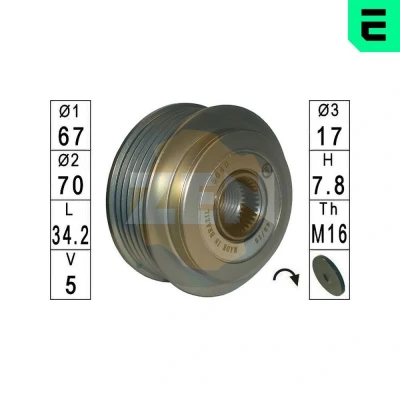 Kuva ERA ZN5640 Laturin Vapaakytkin