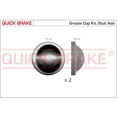 Kuva QUICK BRAKE 9829K Kupu, Pyöränlaakeri 55 FORD: Fusion Farmari, FIESTA 5, Focus Mk1 Farmari