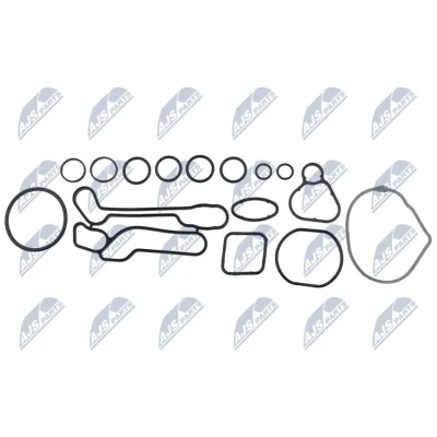 Kuva Tiivistesarja, öljynjäähdytin ALFA ROMEO, CHEVROLET, FIAT, OPEL, SAAB OE 5650833, 5650960, 5650962