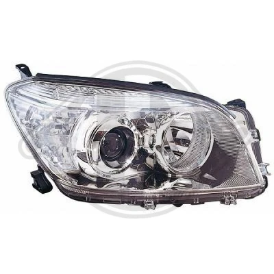 Kuva DIEDERICHS 6687080 Ajovaloumpio Oikea H11, HB3 Kromi TOYOTA: RAV4 III SUV