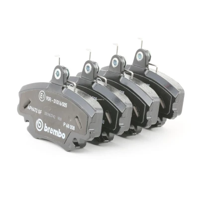 Kuva BREMBO P 68 008 Jarrupalat Sis. kulumisenilmaisimen Jarrusatulan ruuveilla Ilman tarvikkeita RENAULT: CLIO 2, MEGANE I Grandtour, 1