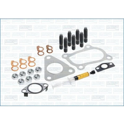 Kuva AJUSA JTC11623 Asennussarja Turboahdin with studs, syringe oil Tiivisteillä asennusohjeella NISSAN: NP300 Navara Pick up