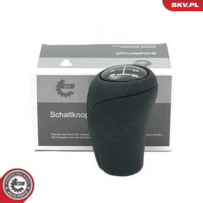 Kuva ESEN SKV 63SKV061 Vaihdekepin nuppi 5 vaihteinen Nahka MAZDA: 6 Hatchback, 3 Hatchback