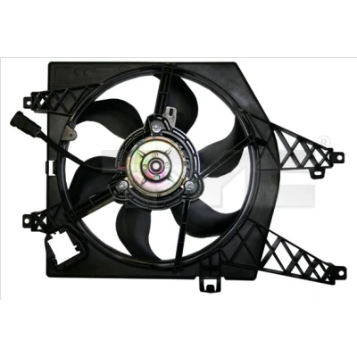 Kuva Tuuletin, moottorin jäähdytys RENAULT CLIO III, Grandtour MODUS / GRAND MODUS, TWINGO II, WIND OE 7701059785, 7701067978, 7701068310