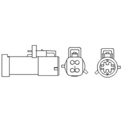 Kuva MAGNETI MARELLI 466016355117 Lambda Anturi Lämmitetty 4 FORD: Galaxy Mk1 MPV