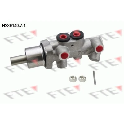 Kuva FTE 9220287 Jarrupääsylinteri 2 9 23,8 Alumiini M12x1 Ohjaus vasemmalla