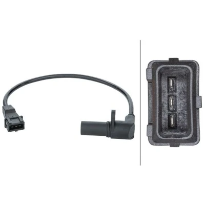 Kuva HELLA 6PU 013 122 951 Kampiakselin Asentotunnistin 3 Induktiivi anturi Tiivisterenkaalla CHEVROLET: Cruze Sedan, Aveo / Kalos Lacetti Hatchback