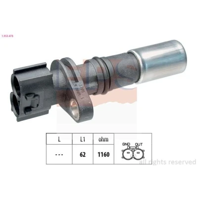 Kuva EPS 1.953.478 Kampiakselin Asentotunnistin Made in Italy OE Equivalent TOYOTA: Prius II Liftback, Yaris I Hatchback