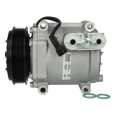 Kuva NISSENS 89551 Ilmastoinnin Kompressori SC90V 12 PAG 56, 46 R 134a FORD: FIESTA 6, MAZDA: 2 Hatchback