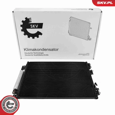 Kuva ESEN SKV 86SKV347 Ilmastoinnin Lauhdutin Vedenerottimella Alumiini 647mm