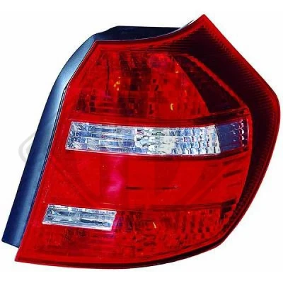 Kuva DIEDERICHS 1280190 Takavalot Oikea P21W, PY21W, W16W valkoinen/punainen Ilman lampun kantaa