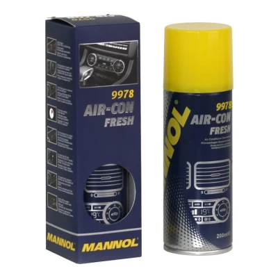 Kuva MANNOL Air Con Fresh 9978 Ilmastointilaitteen Puhdistus /Desinfiointiaine aerosoli 200