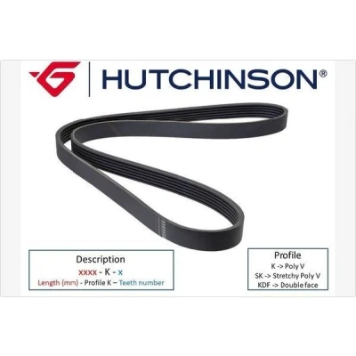 Kuva Moniurahihnat HUTCHINSON 855 K 4