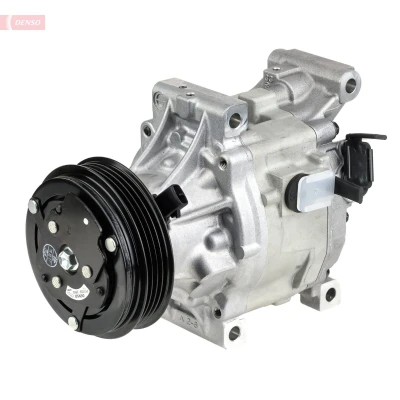 Kuva DENSO DCP44010 Ilmastoinnin Kompressori SCSA06C 12V ND 8 R134a magneettikytkimellä