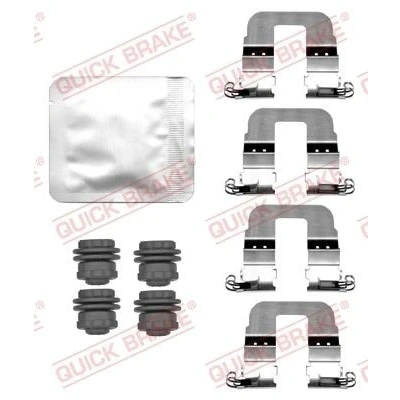 Kuva QUICK BRAKE 109 0106 Tarvikesarja, Jarrupala HONDA: HR V II, CIVIC 10