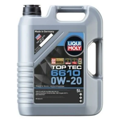 Kuva Liqui Moly Top Tec 6610 0W 20 5l Moottoriöljy 21662 HONDA: CR V 4, LEXUS: ES VI
