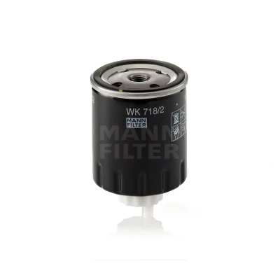 Kuva MANN FILTER WK 718/2 Polttoainesuodatin Ruuvattava suodatin VOLVO: V40 Farmari, S40 I, RENAULT: LAGUNA 1 Grandtour, MITSUBISHI: Carisma Sedan