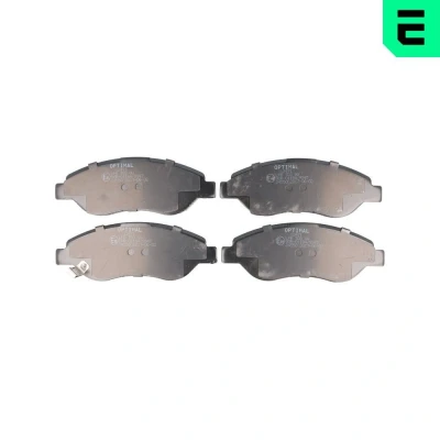 Kuva OPTIMAL BP 12471 Jarrupalat Etuakseli akustisella kulumavaroittimella OPEL: Corsa D Hatchback
