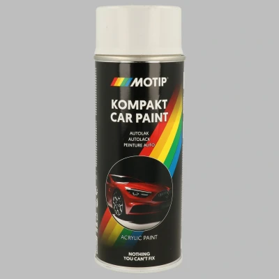 Kuva MOTIP 45280 Ajoneuvo yhdistelmämaali 400ml aerosoli valkoinen Kompakt grey metallic 400 ml
