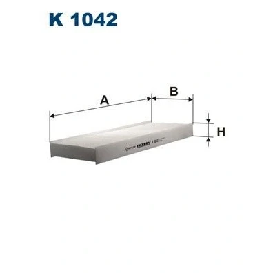 Kuva FILTRON K 1042 Raitisilmasuodatin Hiukkassuodatin 380 134 36 MERCEDES BENZ: ATEGO