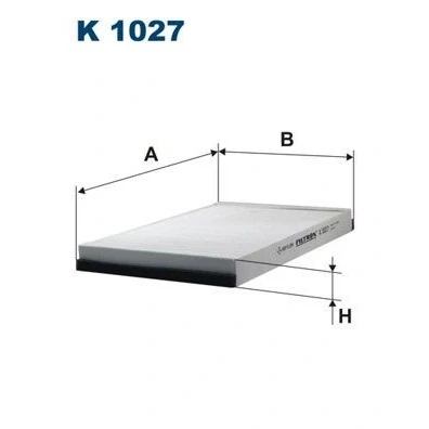 Kuva FILTRON K 1027 Raitisilmasuodatin Hiukkassuodatin 282 167 26 VOLVO: V70 I, 850 Farmari, Sedan