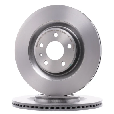Kuva BREMBO COATED DISC LINE 09.B969.11 Jarrulevyt 330 22 5 tuuletettu sisältä pinnoitettu hiiliteräs Ruuveilla AUDI: A4 B8 Avant, A6 C7 A5 Coupe