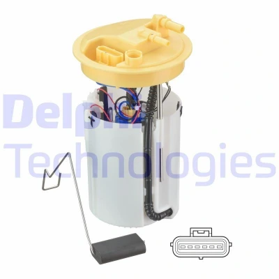 Kuva DELPHI FG2495 12B1 Polttoainepumppu ilman tiivisteitä paineanturia Diesel VOLVO: V50, S40 II