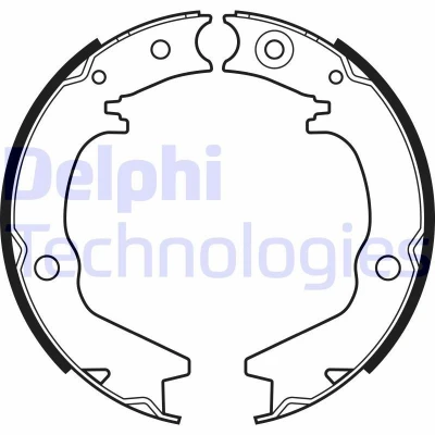Kuva DELPHI LS2145 Jarrukengät 167 32
