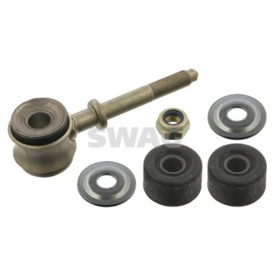 Kuva SWAG 70 93 6829 Koiranluu Etuakseli, vasen, oikea 100 M10 x 1,25 mutterilla, aluslaatat, laakerilla Teräs FIAT: Coupe, Brava Hatchback
