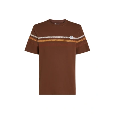 Kuva O&#039;Neill O&#039;RIGINALS Stripe Printtipaita, Koko: Large, Hazel spice