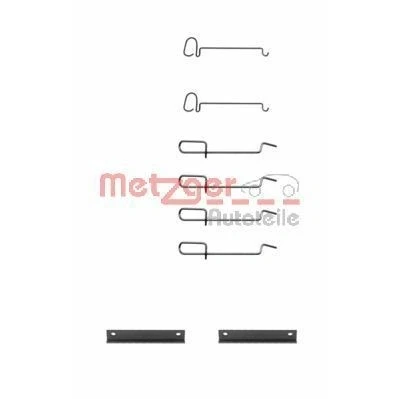 Kuva METZGER 109 1070 Tarvikesarja, Jarrupala PEUGEOT: 306 Hatchback
