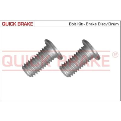 Kuva QUICK BRAKE 11672K Ruuvi, Jarrulevy RENAULT: LAGUNA 1, 1 Grandtour