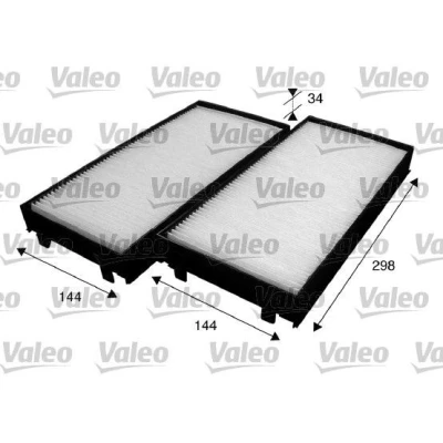 Kuva VALEO CLIMFILTER COMFORT 715583 Raitisilmasuodatin Hiukkassuodatin 293 138 34 BMW: X5, X6