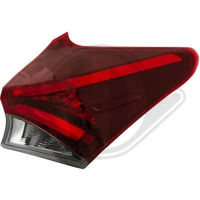 Kuva DIEDERICHS 6660190 Takavalot Oikea Uloin osa LED Ilman lampun kantaa, LEDillä TOYOTA: Auris Farmari