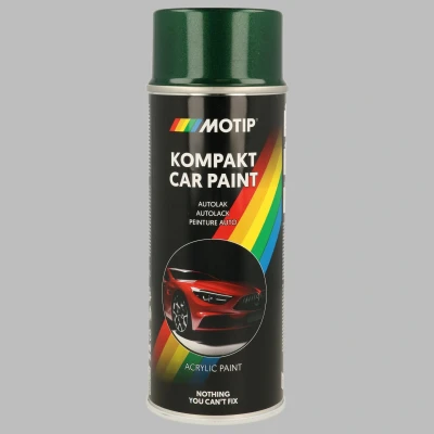 Kuva MOTIP 53606 Ajoneuvo yhdistelmämaali 400ml aerosoli vihreä Kompakt grey metallic 12 ml