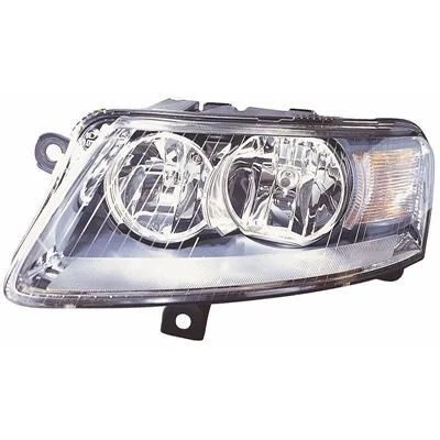 Kuva VAN WEZEL 0318961 Ajovaloumpio Vasen H7, H1 Lasinkirkas Oikeanpuoleiselle liikenteelle ilman valokorkeussäätimen moottoria PX26d AUDI: A6 C6 Avant