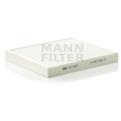 Kuva MANN FILTER CU 2757 Raitisilmasuodatin Hiukkassuodatin 267 234 30 OPEL: Zafira B, Astra G Caravan, CC, VAUXHALL: Mk2
