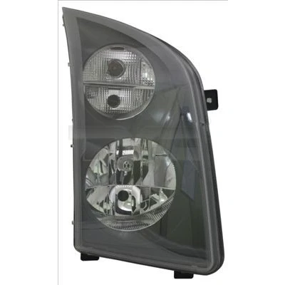 Kuva TYC 20 12352 15 2 Ajovaloumpio Vasen H7/H7, W21/5W Huomiovalolla Oikeanpuoleiselle liikenteelle Sähkömoottorilla VOLKSWAGEN: Crafter 30 35 Bussi