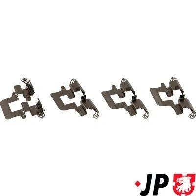 Kuva JP GROUP 1164004010 Tarvikesarja, Jarrupala Taka akseli AUDI: A4 B8 Avant, A6 C7 Q5